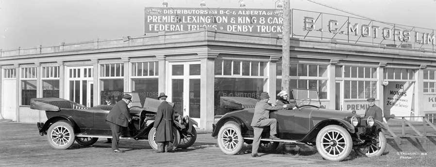Granville & 15th - BC Motors 1918